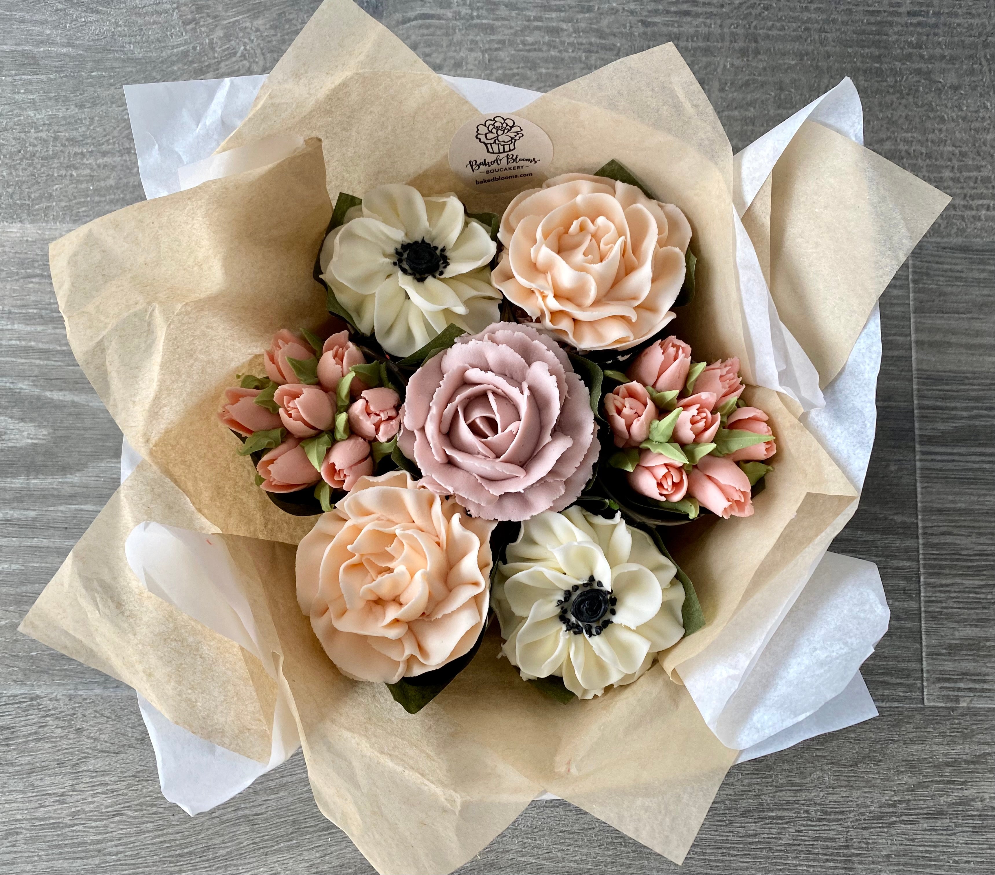 Baked Bouquet - Flower & Cupcake Bouquets for Delivery